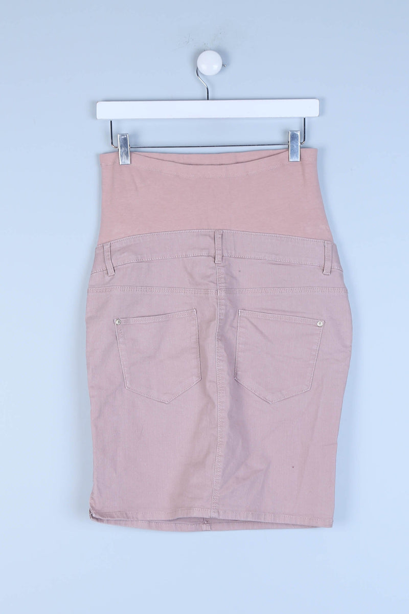 Pink Casual Maternity Skirt