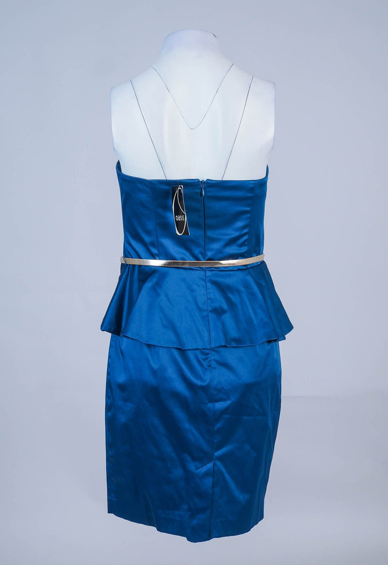 Strapless Mini Dress with belt
