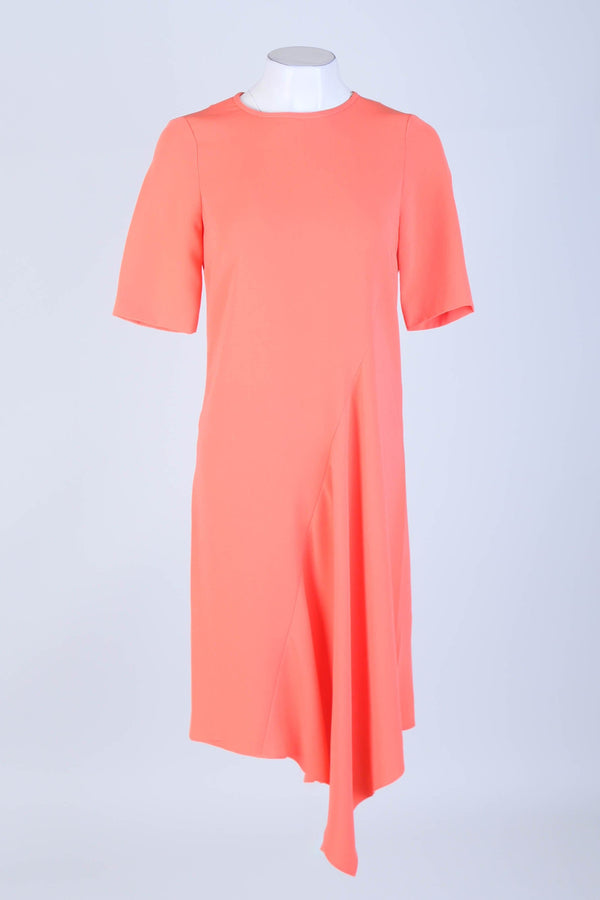 Coral Asymmetric Dress