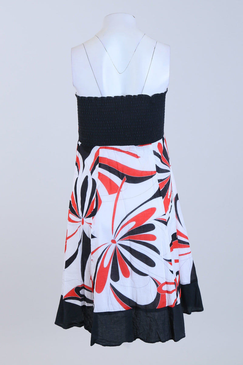 Patterned Mini Dress
